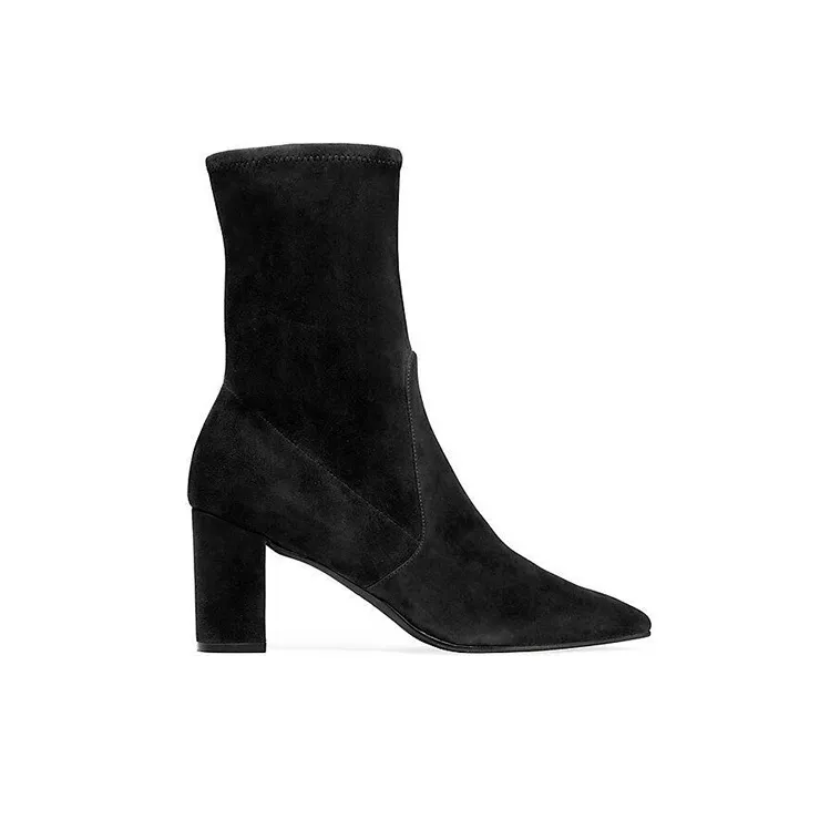 Stuart Weitzman/SW LANDRY 75 Ankle Boots Women's Black-1