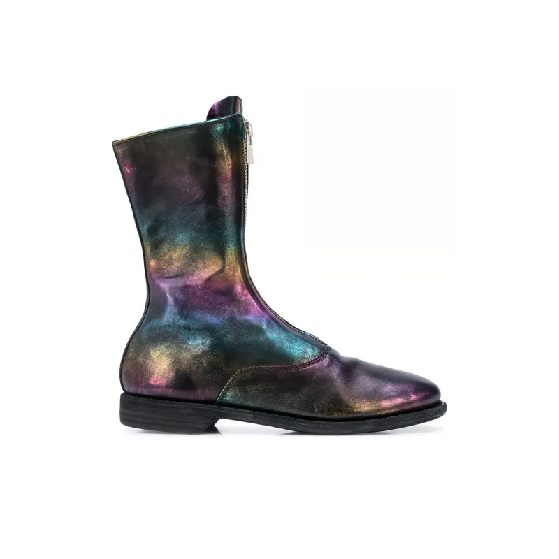 GUIDI Iridesdent Ankle Boots Women's-1