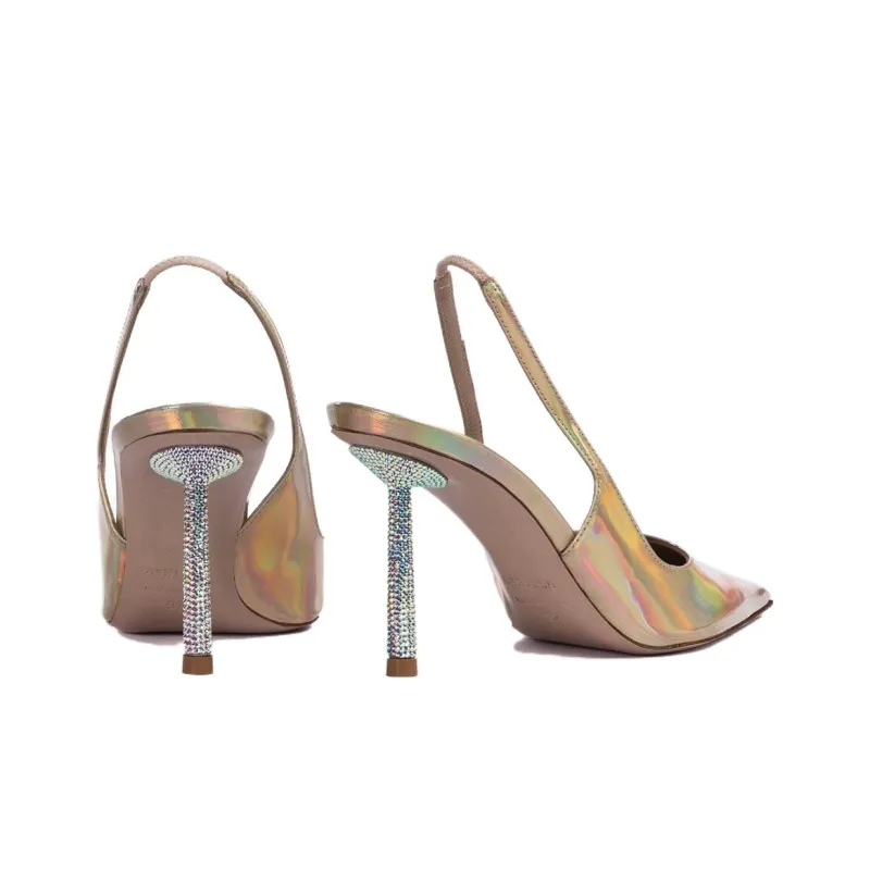 Le Silla 90mm Slingback Pumps-3