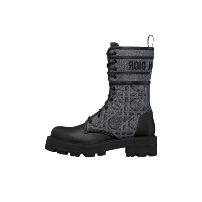 DIOR D-Major Ankle Boots Women's Black-0