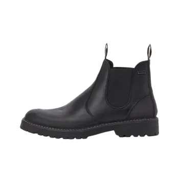BARBOUR Patton Short Chelsea Boots 3.5cm Men's Black