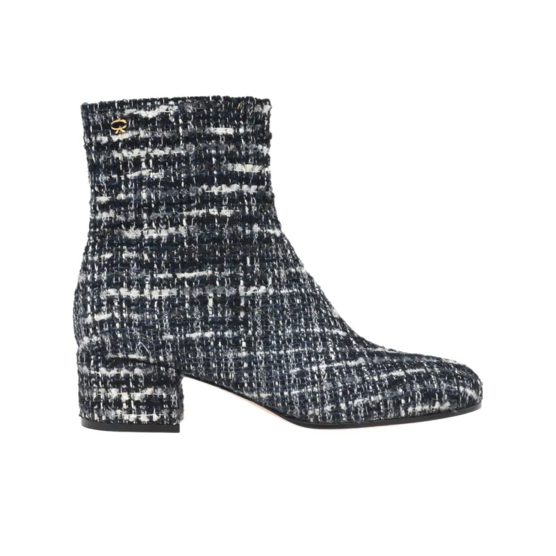 GIANVITO ROSSI Joelle Ankle Boots 4.5cm Women's Blue-1