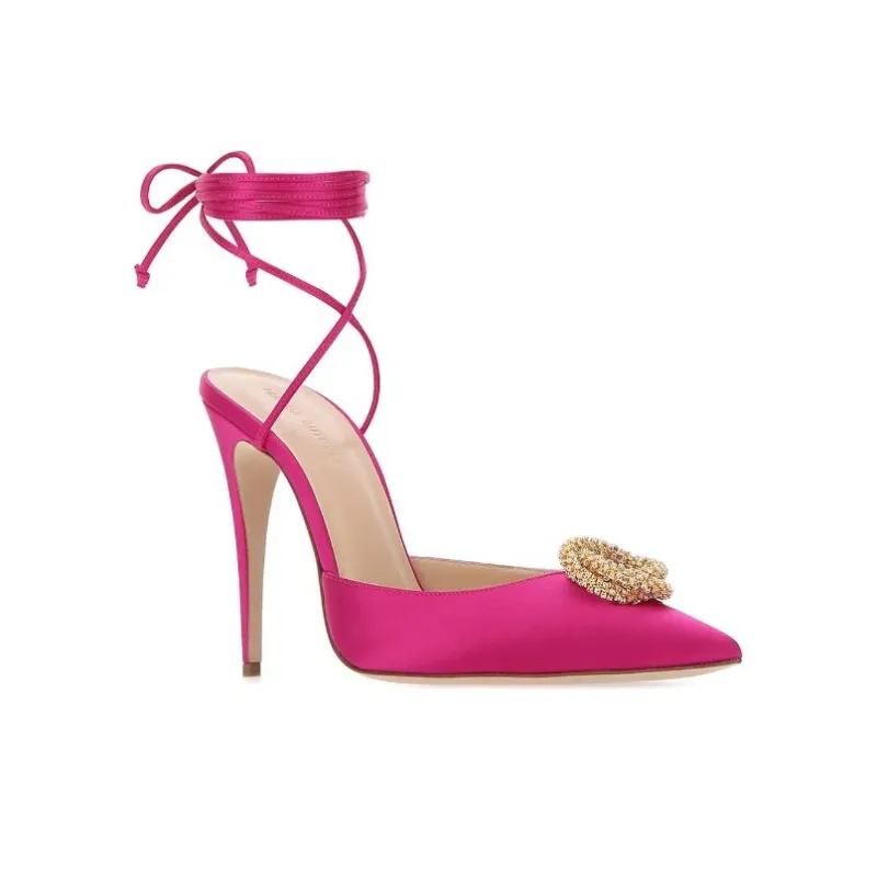 MAGDA BUTRYM Tie-fastening 110mm Pointed Pumps-3
