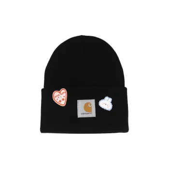 Carhartt Polyacrylic Acid Beanies Unisex Black