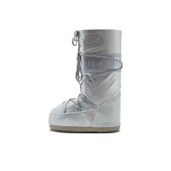 Moon Boot Icon Glitter Lace Up Boots