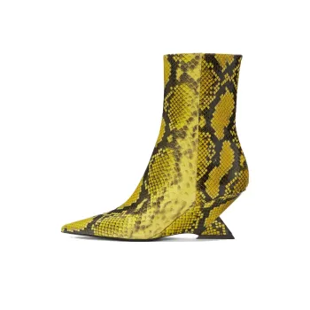 The Attico Cheope Pointed Toe Ankle Boots Women's
