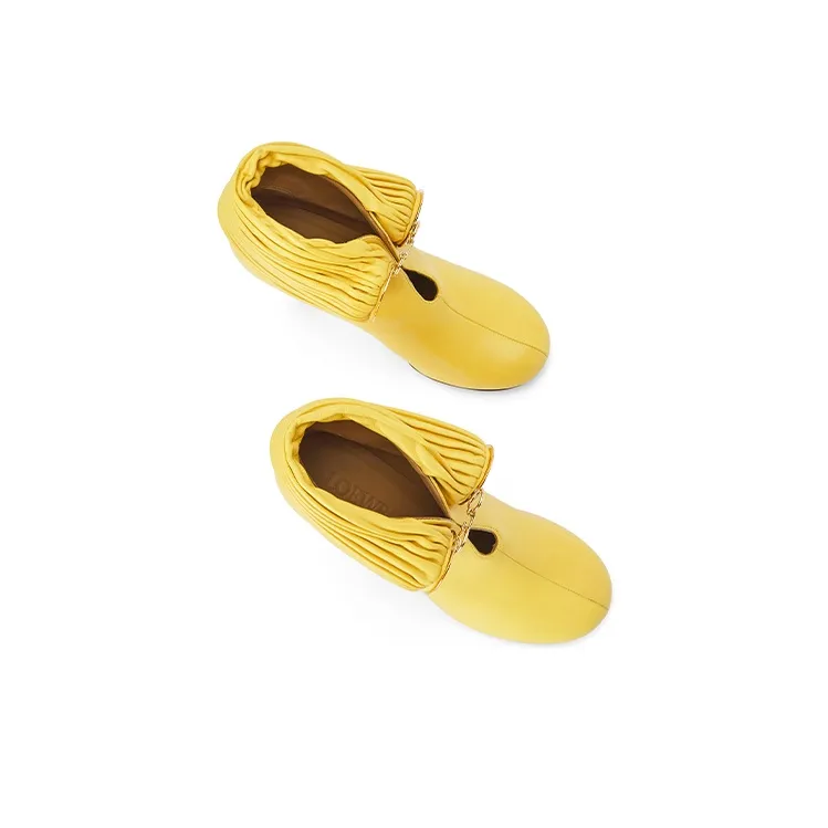 LOEWE Ankle Boots Women's Yellow-4