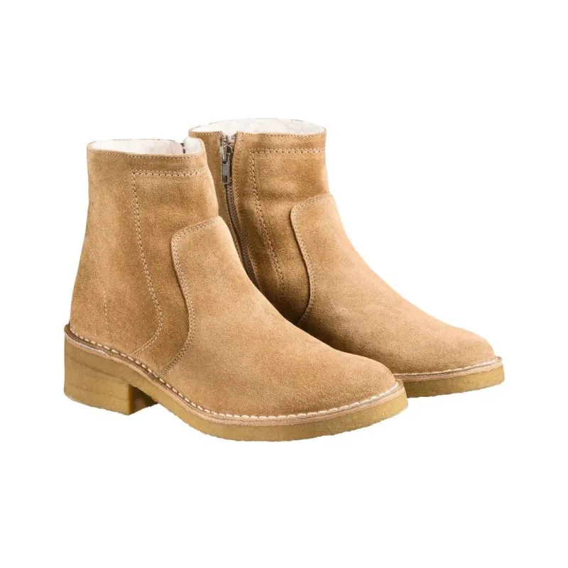 A.P.C Ariette Ankle Boots 6cm Women's Brown-3
