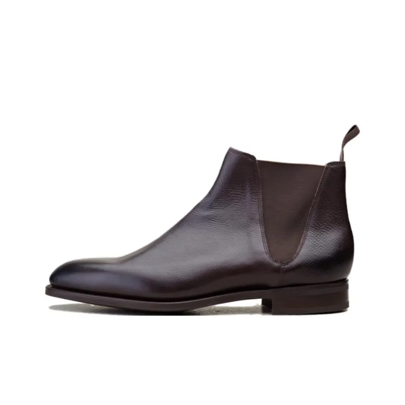 Edward Green Chelsea Boots Men's Dark Brown-0