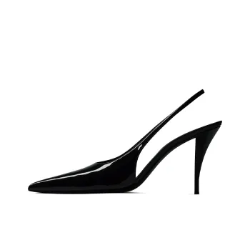 SAINT LAURENT Viper Slim Heel High Heels 9cm Women's Black