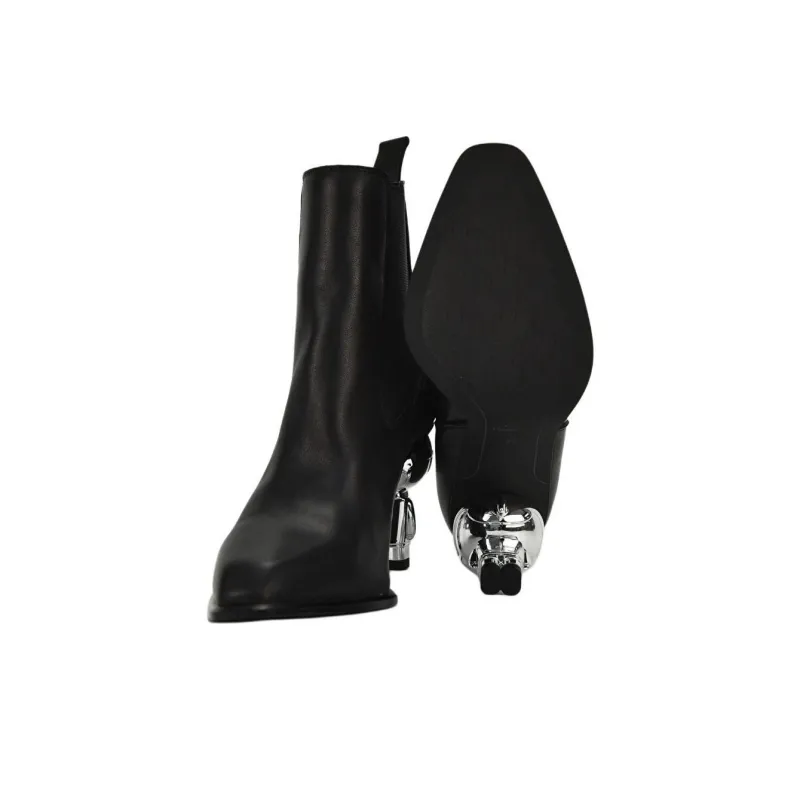 KARL LAGERFELD / Karl Lagerfeld Jeans K/Ikonik Heel Ankle Boots Women's-5