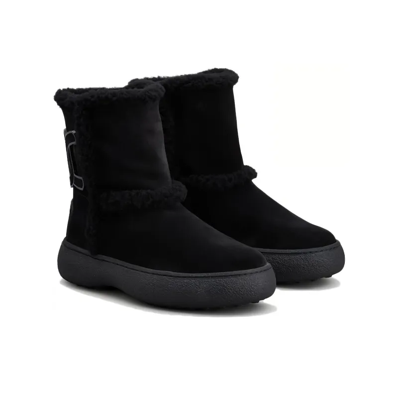 TOD'S Kate Logo Patch Ankle Boots Women's-2
