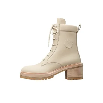 HERMES Bridge Short Martin Boot Women's Beige