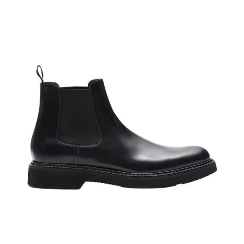 CHURCH'S Leicester Chelsea Boots Men's Black-1