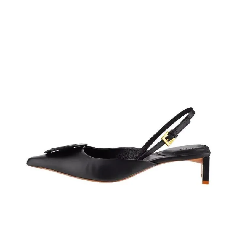 Jacquemus Chunky Heel High Heels Women's Black-0