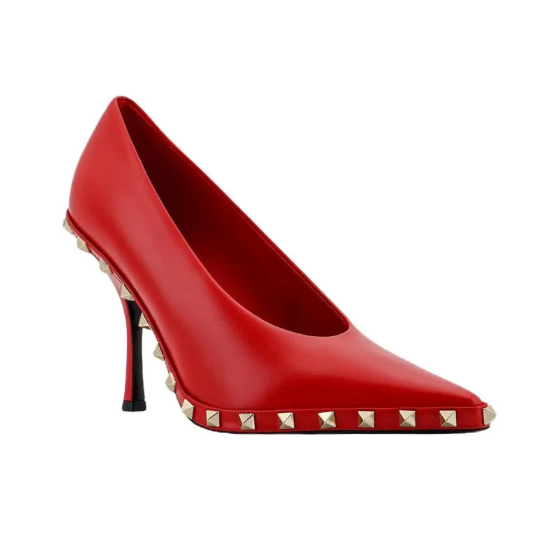 Valentino Garavani Rockstud Pointed Toe Pumps-2