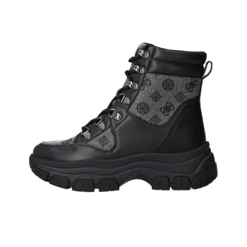 GUESS Bliza Ankle Boots 6cm Women's Black Gray Color