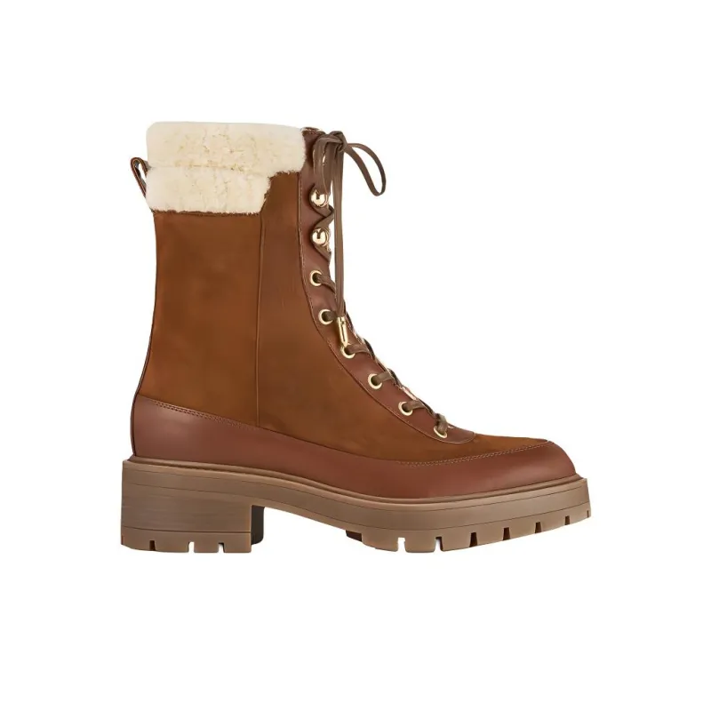 AQUAZZURA Very Cortina Ankle Boots Women's Brown-1