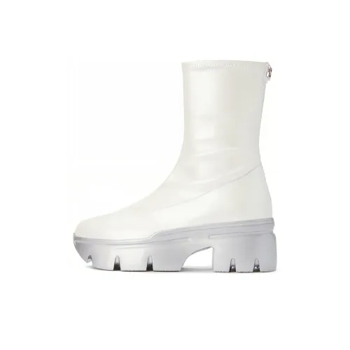 Giuseppe Zanotti/GZ Apocalypse Gloss Ankle Boots Women's White