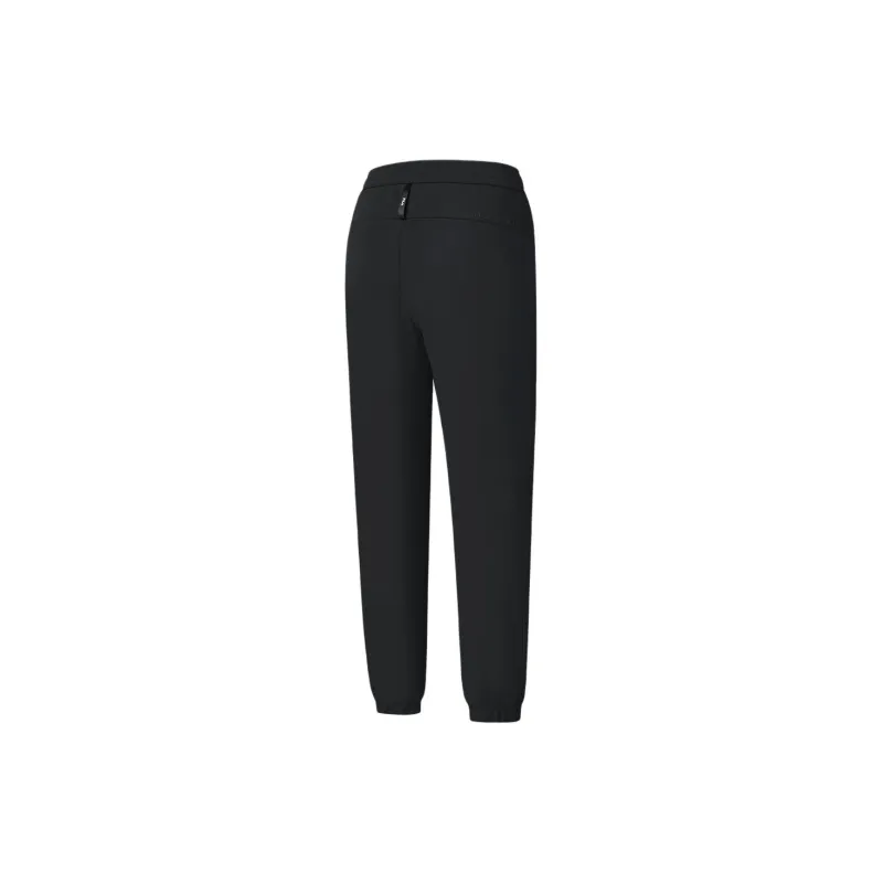FILA Knitted Sports Pants Women's Pitch Black-2
