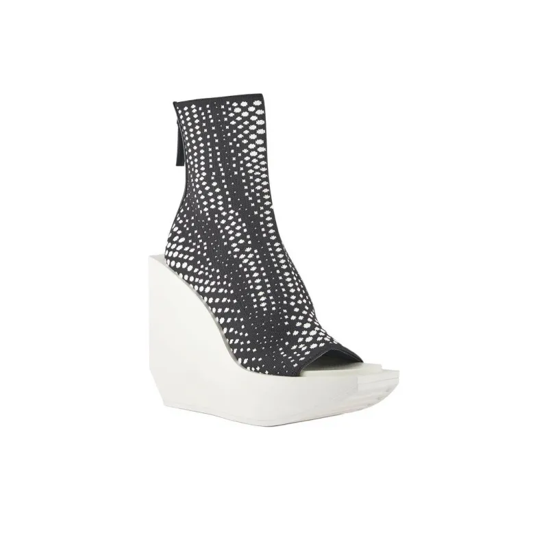 UNITED NUDE Wa Fab Hi Ankle Boots 14.5cm Women's Black-2