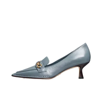TORY BURCH Perrine Slim Heel High Heels 5.5cm Women's Blue