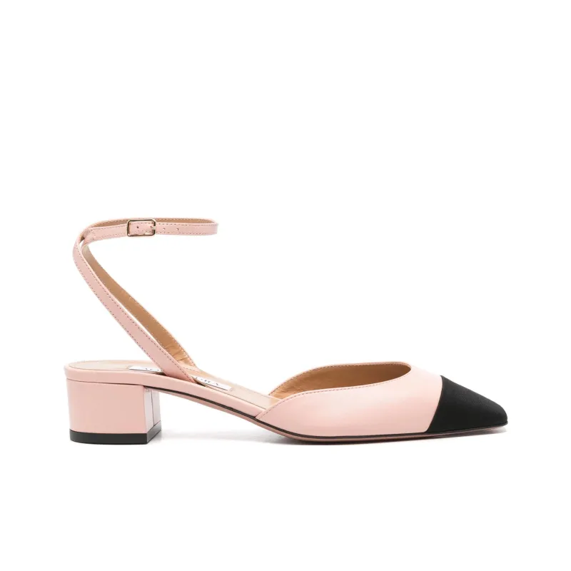 AQUAZZURA Block Heel High Heels 3.5cm Women's Pink-1
