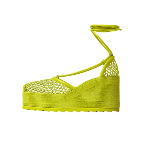 Bottega Veneta Stylish Sandal 9cm Women's Yellow
