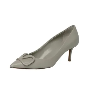 Valentino Slim Heel High Heels Women's Gray