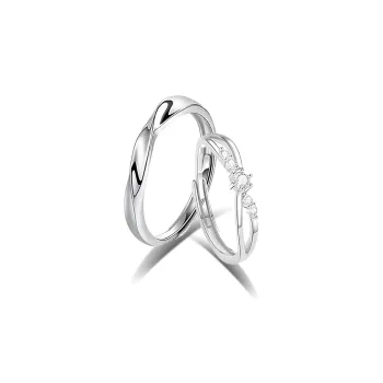 Shiban S999 Fine Silver Rings Unisex