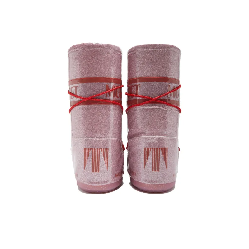 Moon Boot Icon Glitter Lace-Up Boots-3