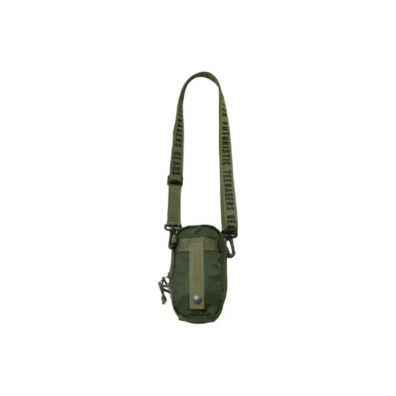 HUMAN MADE Nylon Shoulder Bag Crossbody Bag Mini Unisex Olive-1