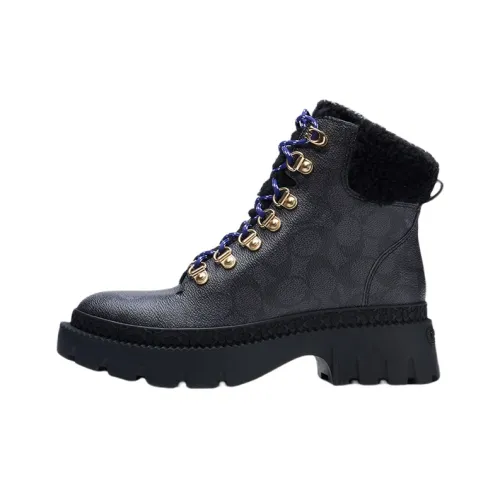 COACH Ankle Boots Women's Black