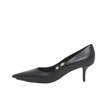 Burberry Slim Heel High Heels Women's Black