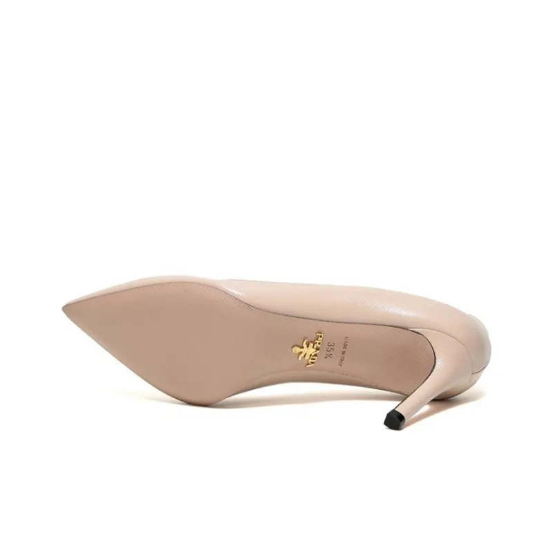 PRADA High Heels Women's Apricot-5