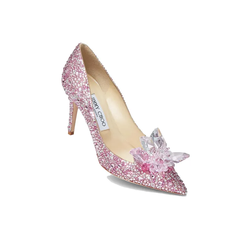 Jimmy Choo Alia High Heels 8.5cm Women's Rose Pink-2