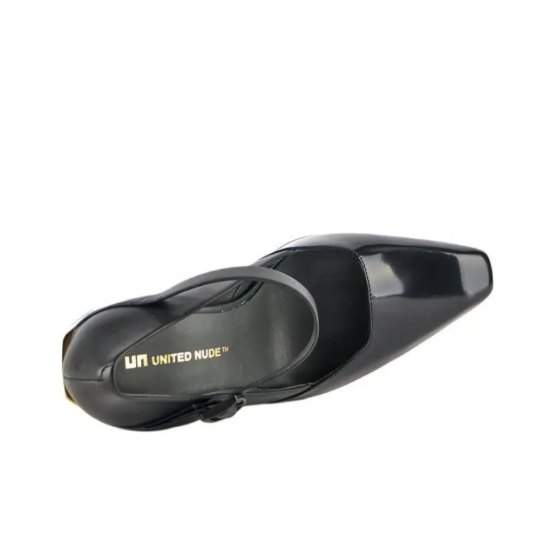 UNITED NUDE Tara MJ Hi High Heels Women's Black Gold-4