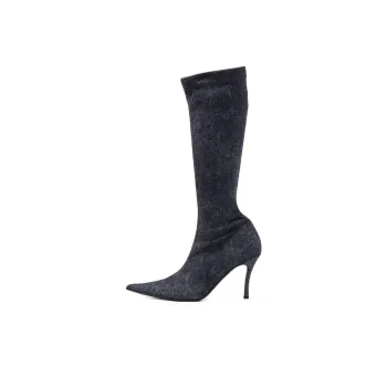 DIESEL Knee high Boots Women's Black