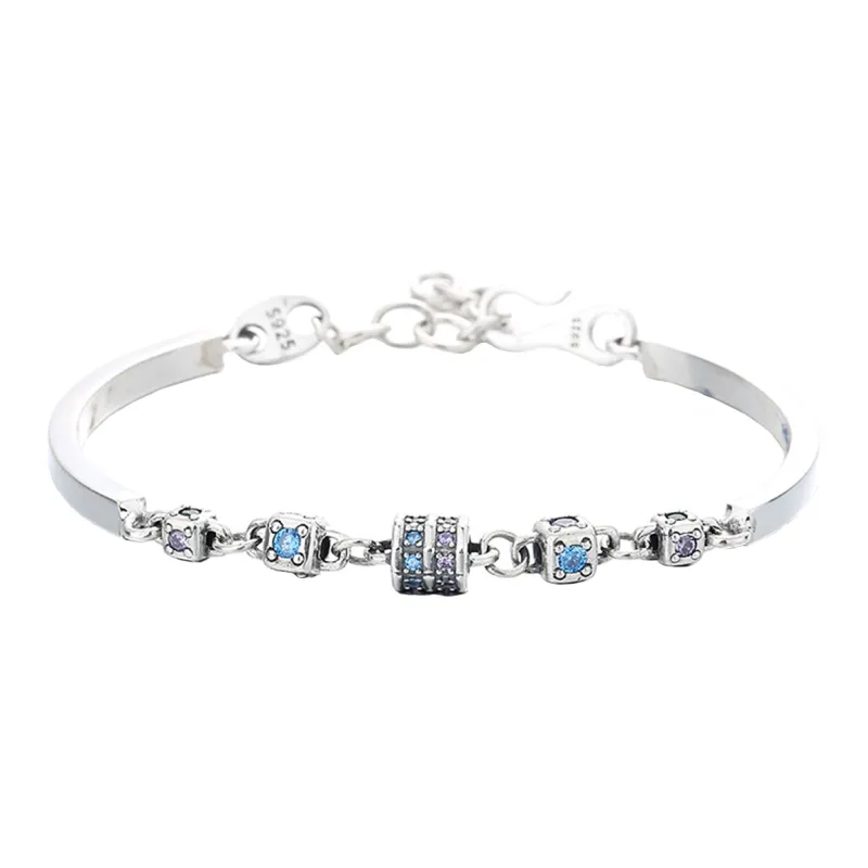 Nine Music S925 Silver Bracelets Women's-0