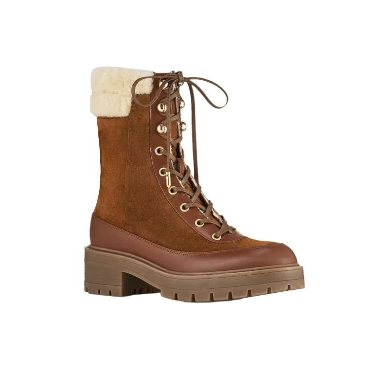 AQUAZZURA Very Cortina Ankle Boots Women's Brown-2