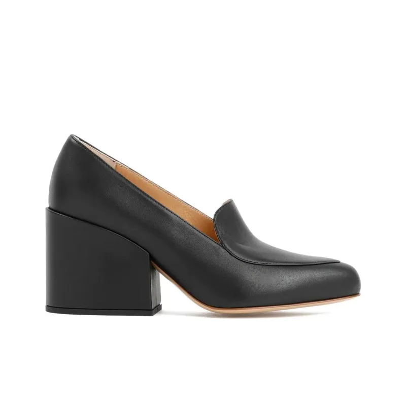 GABRIELA HEARST Chunky Heel High Heels 8.5cm Women's Black-1