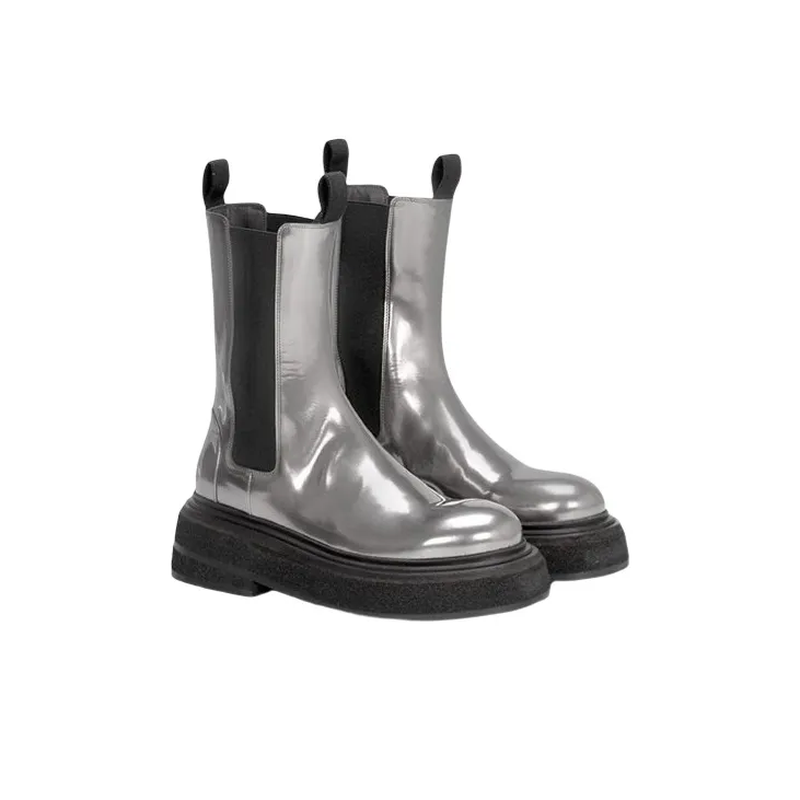 Marsèll Zuccone Chelsea Boots Women's Silver-2