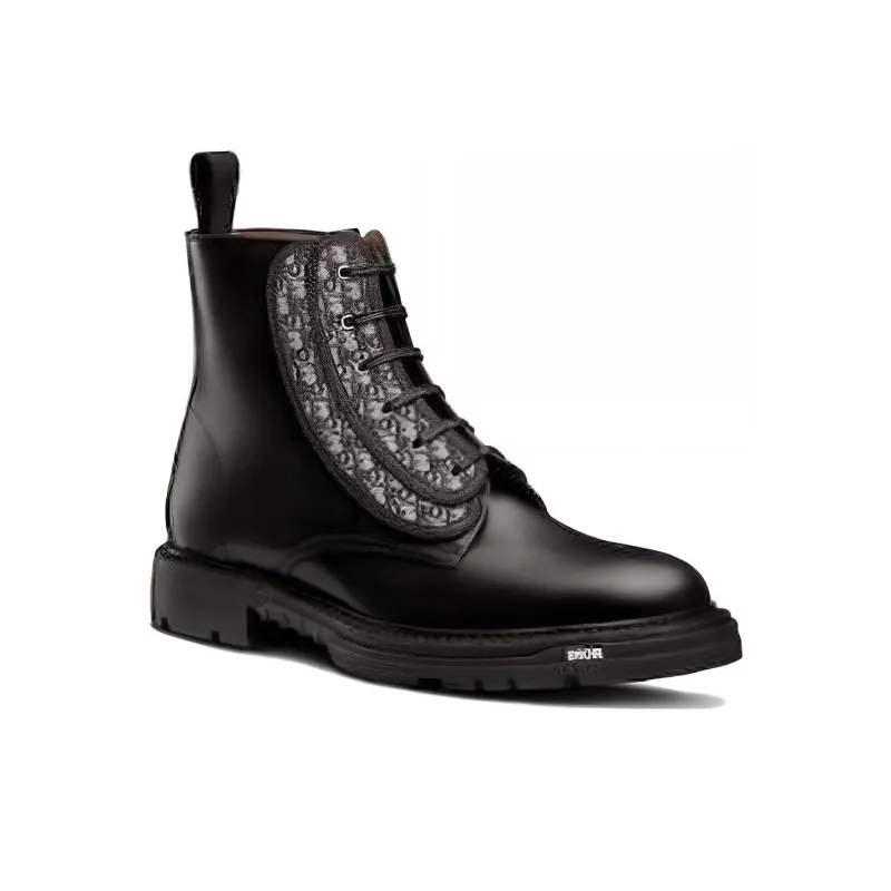 DIOR Explorer Ankle Boots Men's Black-2