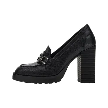 HOGAN H623 Logo Plaque Loafer Pumps