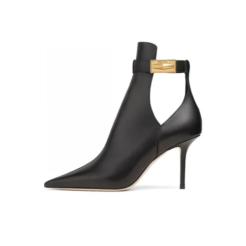 Jimmy Choo Nell 85mm Pointed-toe Ankle Boots