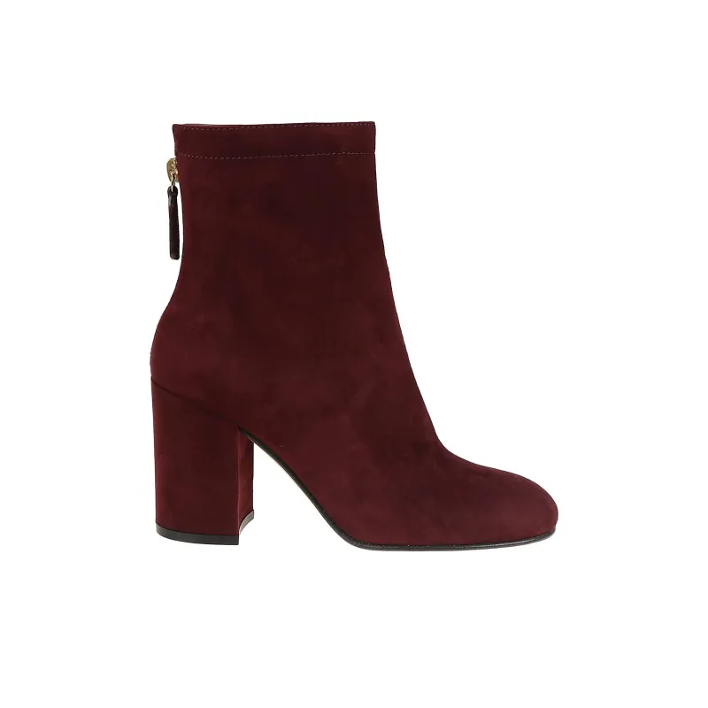 GIANVITO ROSSI Bellamy 75mm Ankle Suede Boots-1