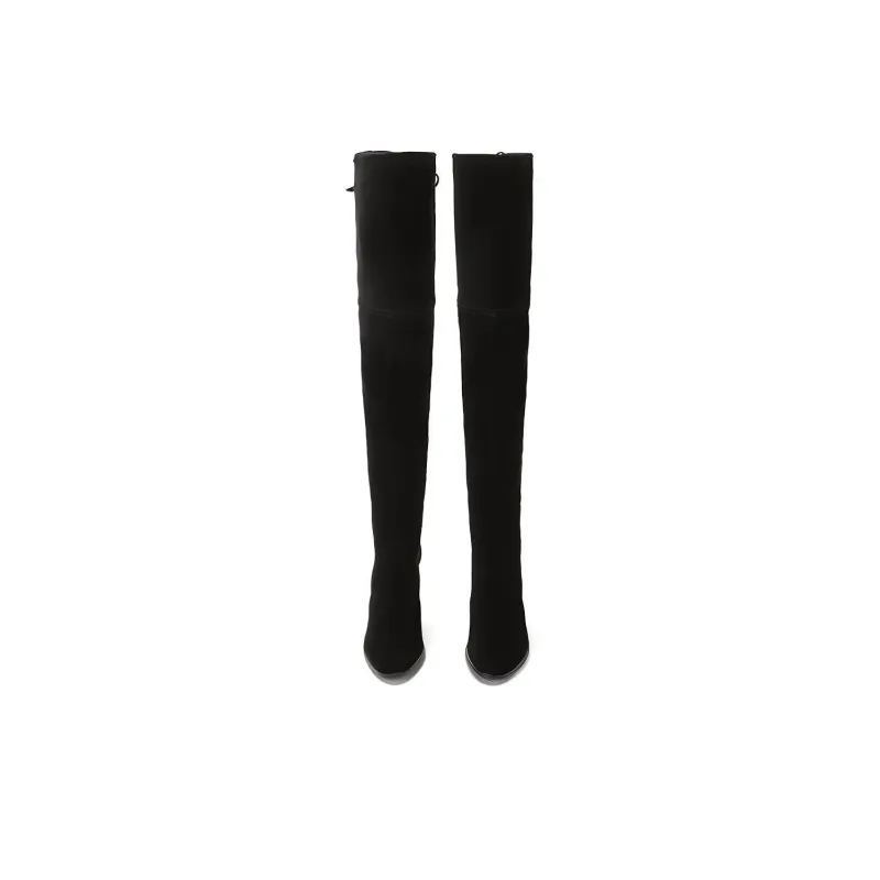 stuart weitzman Thigh-high Suede Boots-4