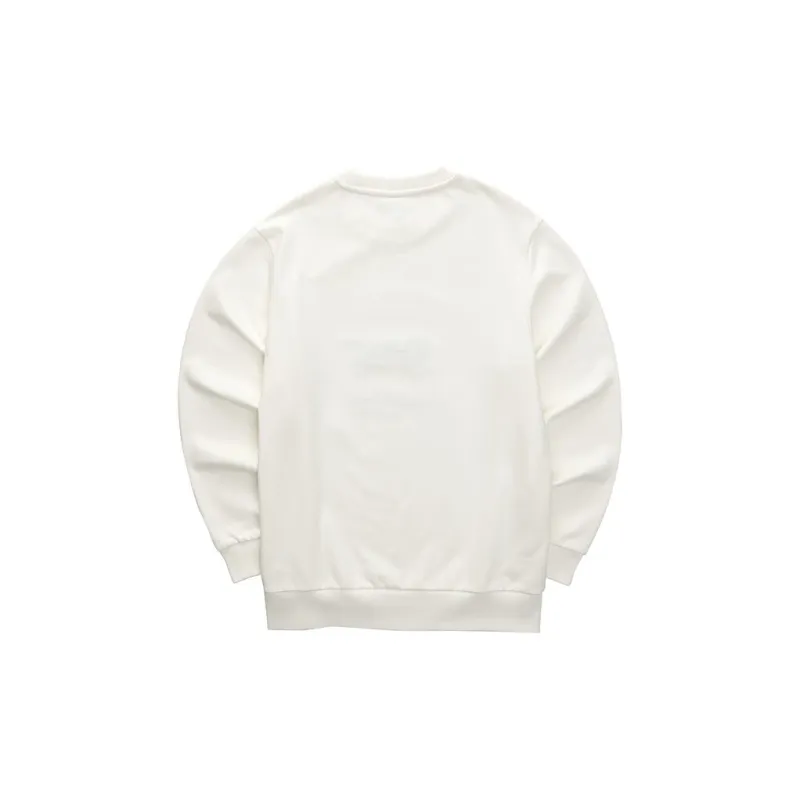 Skechers Colorful Sweatshirt Unisex Marshmallow White-1