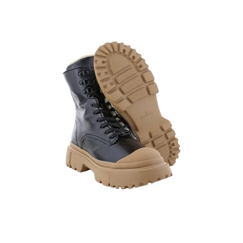 HOGAN Lace-up Ankle Boots-4
