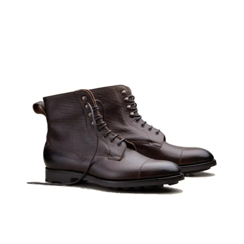 Edward Green Ankle Boots Men's Brown-3